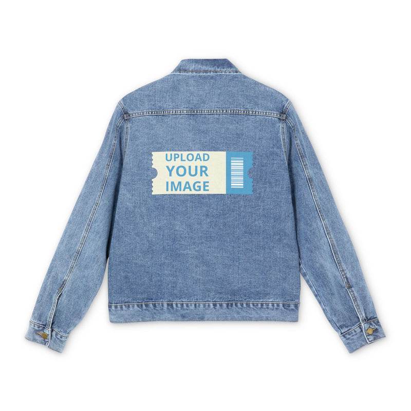 Customizable Men's Denim Jacket - Design Your Own Style